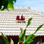 Shiisa: lion-shaped roof ornament of Okinawa